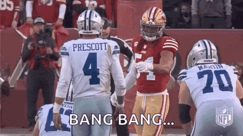 Fred Warner Fred Warner Point GIF