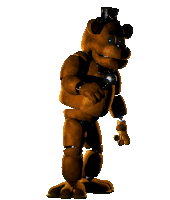 Freddy Fazbear Fnf Sticker