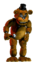 Freddy Fazbear The Happiest Day Fnf Sticker