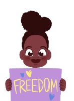 Freedom Juneteenth Sticker