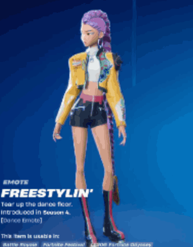 Freestylin Fortnite Dance GIF