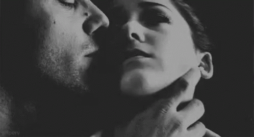 French Kiss Hot GIF