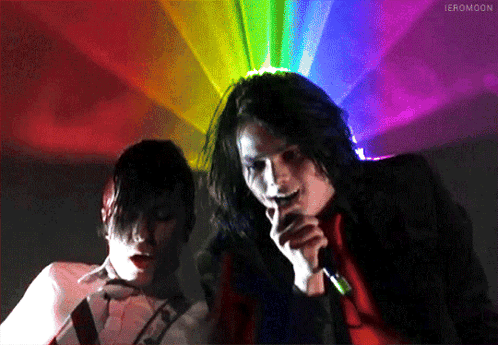 Frerard Rainbow GIF