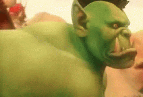 Fresh Orc Smile Wow World Of Warcraft Purge Wcb GIF