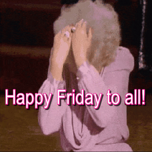 Friday Betty White GIF