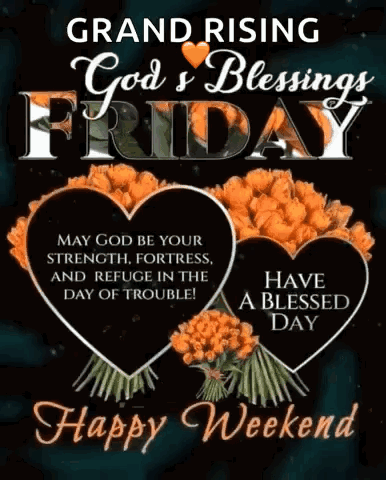 Friday Blessings And Prayers Quotes GIF
