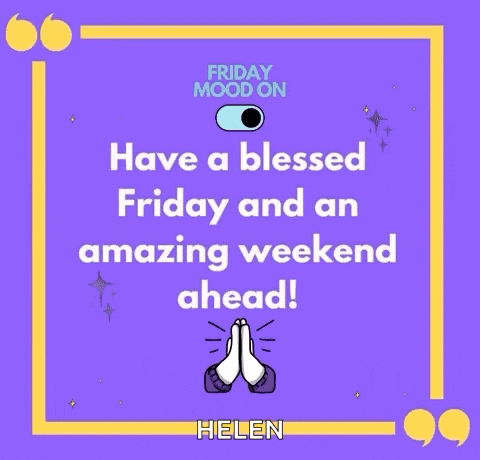 Friday Blessings And Prayers Quotes GIF