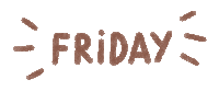 Friday Catharinas Sticker
