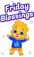 Friday Friday Blessings Sticker