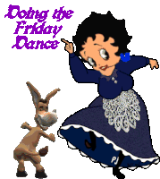 Friday Friday Dance Sticker