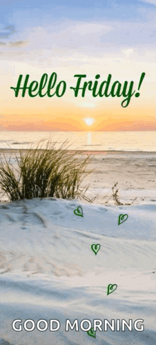 Friday Hello GIF. This 226 x 498 animated GIF is part of our guten morgen freitag collection. Related themes include beach, friday, hello. Created by…