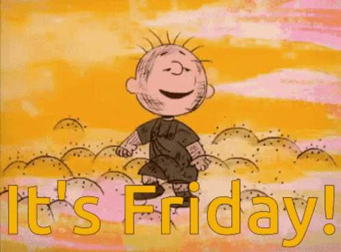 Friday Its Friday GIF. This 498 x 368 animated GIF is part of our pigpen charlie brown collection. Related themes include dance, dancing, friday. Created by…