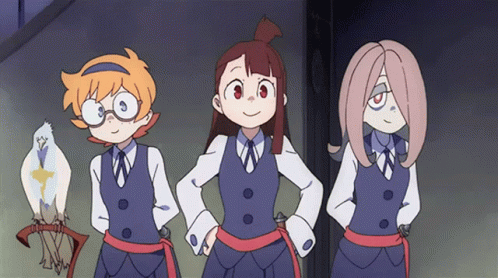 Friends Atsuko Kagari GIF