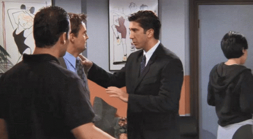 Friends Chandler Bing GIF. This 498 x 275 animated GIF is part of our ross im fine collection. Created by basil848. View the original animation, share it…