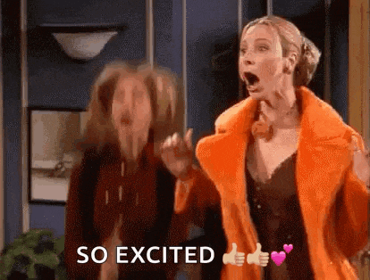 Friends Excited GIF