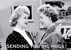 Friends Hug GIF