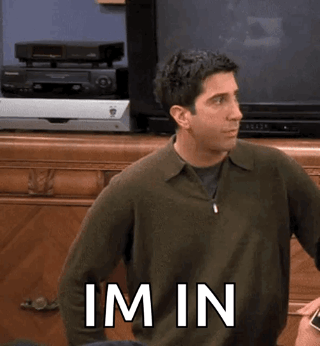 Friends Ross Geller GIF