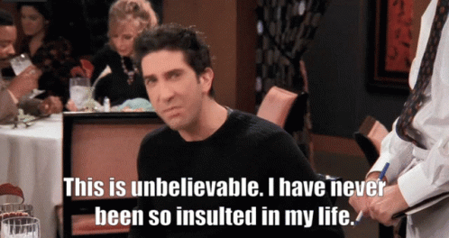 Friends Ross Geller GIF
