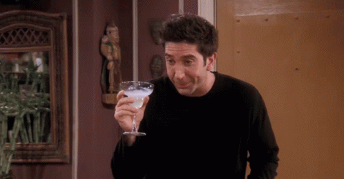 Friends Ross Geller GIF. This 498 x 259 animated GIF is part of our ross im fine collection. Related themes include drinking. Created by basil848. View the…