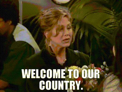 Friends Welcome GIF