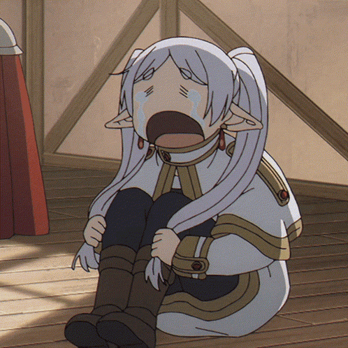 Frieren Cry Frieren Beyond Journey'S End GIF