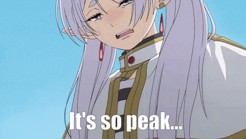 Frieren Peak GIF