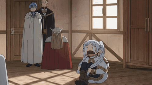 Frieren Tantrum GIF. This 498 x 281 animated GIF is part of our cute tantrum collection. Related themes include cry, frieren, sad. Created by Esahcm216…