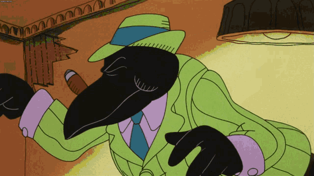 Fritz The Cat Duke The Crow GIF