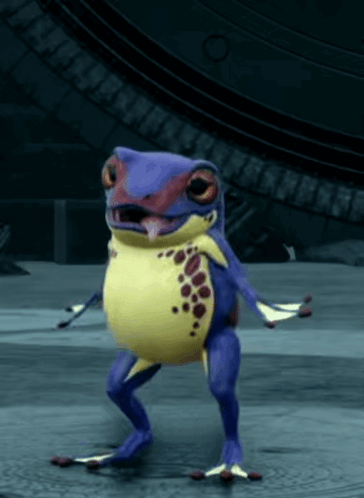 Frog Dance Final Fantasy Friday GIF