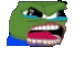 Frog Meme Frog Angry Sticker