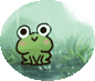 Frog Rain Sticker