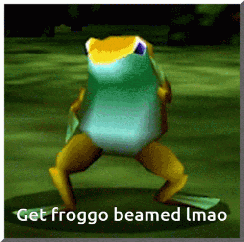 Frog GIF. This 498 x 493 animated GIF is part of our mlg rainbow frog collection. Related themes include frog. Created by h3ll000. View the original…