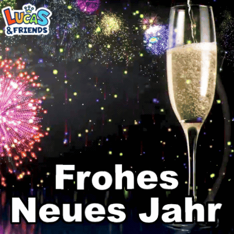 Frohes Neues Jahr Neues Jahr Freude GIF