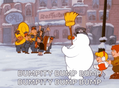 Frosty The Snowman Snowman GIF