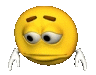 Frown Sticker