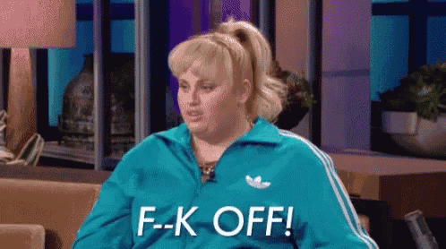 Fuck Off Rebel Wilson GIF