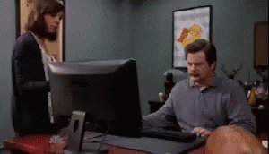 Fuckthis Ron Swanson GIF