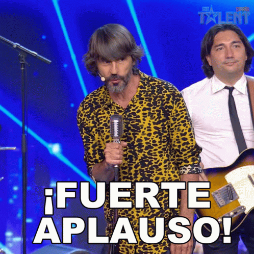 Fuerte Aplauso Santi Millán GIF