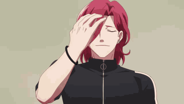 Fuke Rindou Hair Flip GIF
