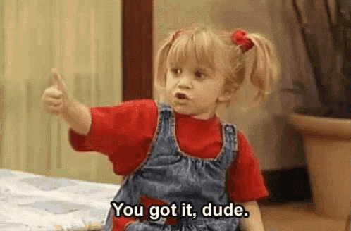 Full House You Got It Dude GIF