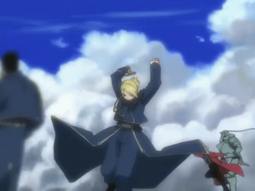 Full Metal Alchimest See Ya GIF. This 498 x 373 animated GIF is part of our maes hughes collection. Created by SwirlyTwirl. View the original animation…