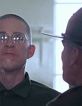 Full Metal Jacket GIF. This 268 x 346 animated GIF is part of our hooah collection. Related themes include full metal jacket. View the original animation…