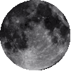 Full Moon Sticker