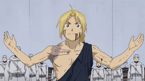 Fullmetal Alchemist Edward Elric GIF