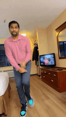 Funny Dance Indian Man GIF