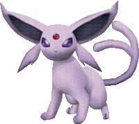 Funny Espeon Sticker