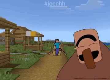 Funny Minecraft GIF