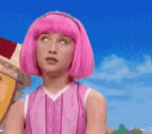 Funny Pink GIF