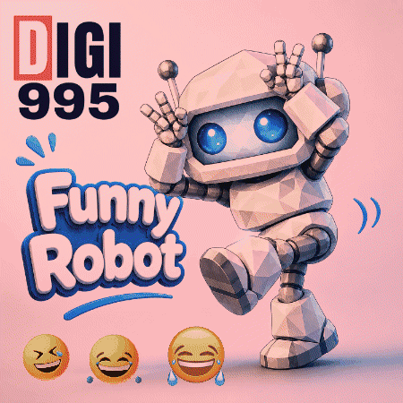 Funny Robot Comedy Robot GIF