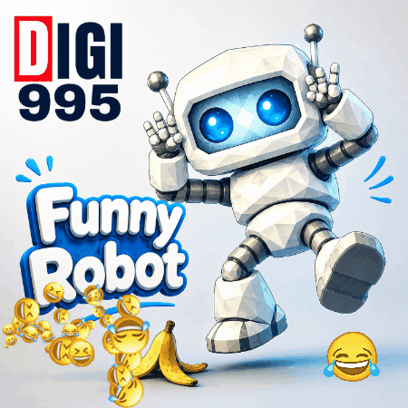 Funny Robot Comedy Robot GIF